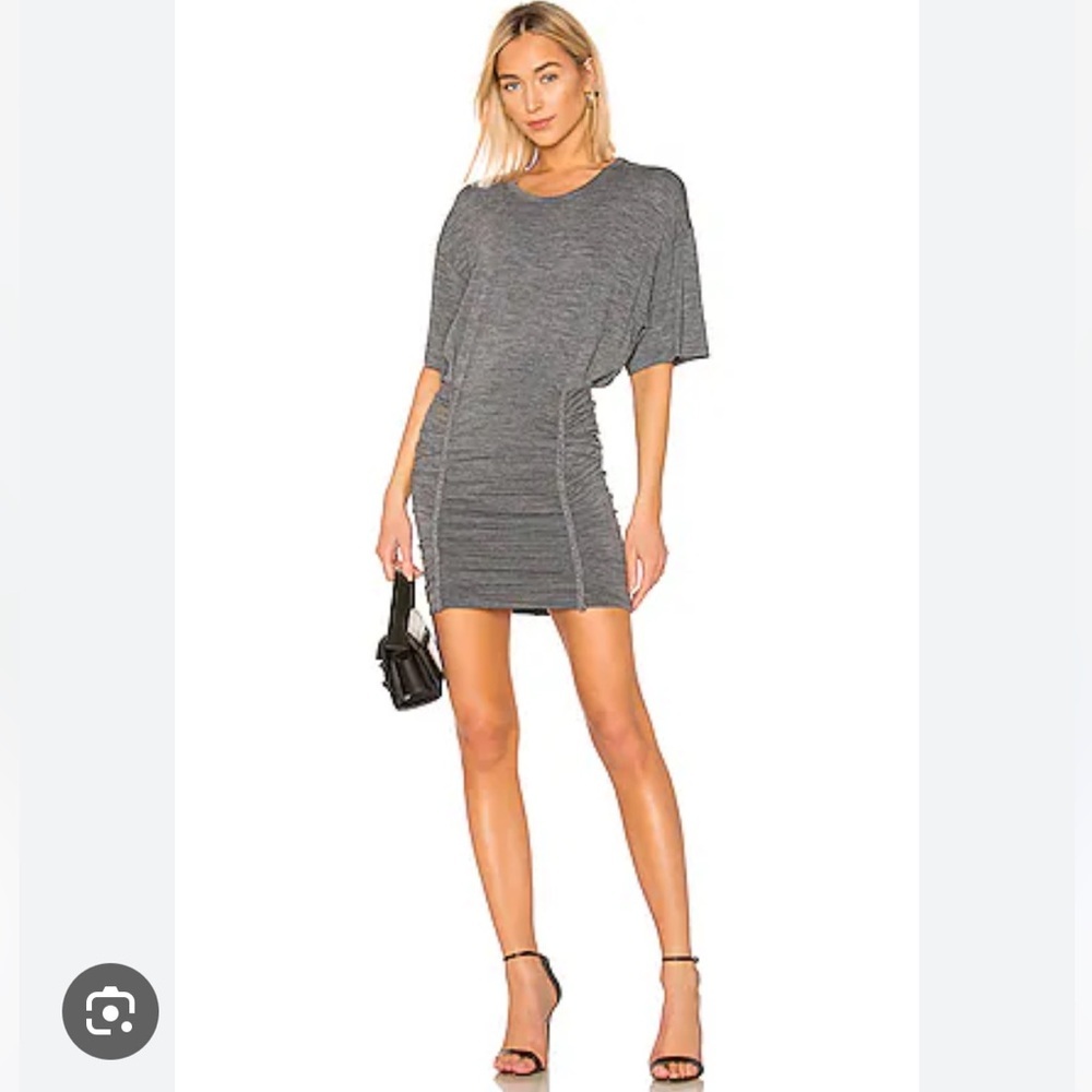 IRO Speedy Scoop-Neck Tee With Dress Braided Details